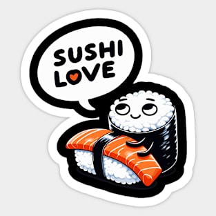 Sushi Love Sticker